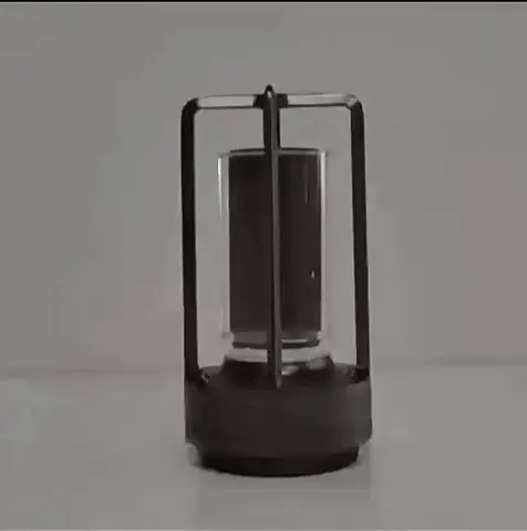クリスタルランタン LEDテーブルランプ